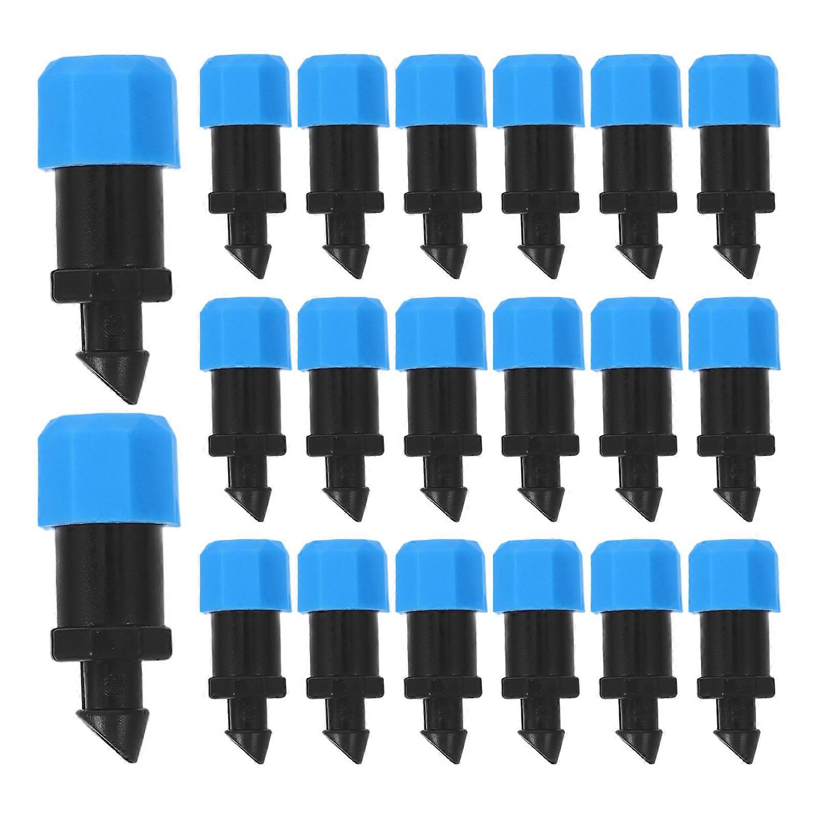 Drip Irrigation Garden Dripper with Adjustable Flow Control 100Pcs for Watering