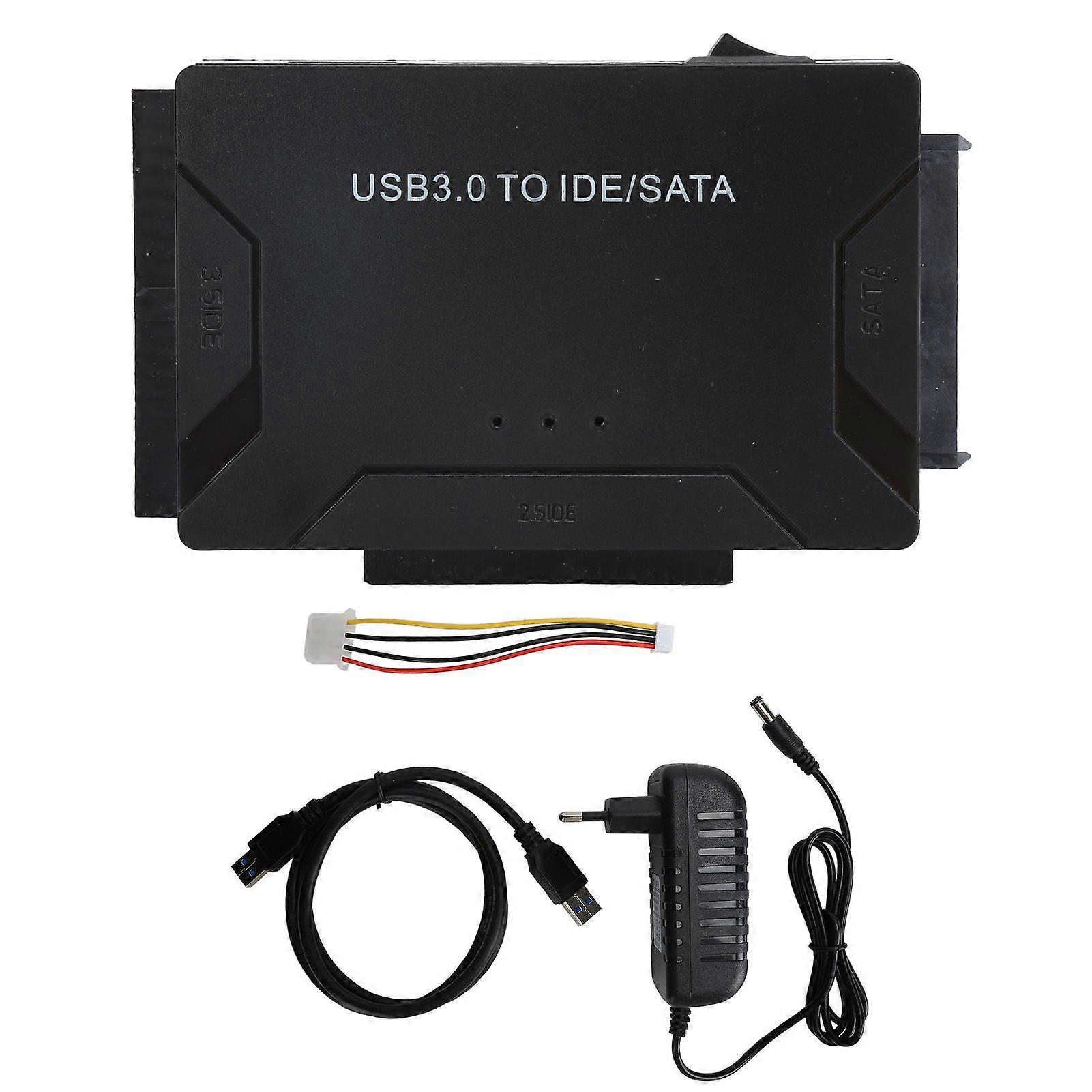 USB IDE Adapter USB3.0 to SATA Hard Drive Cable HDD SSD Adapter Converter Computer AccessoriesEU Plug