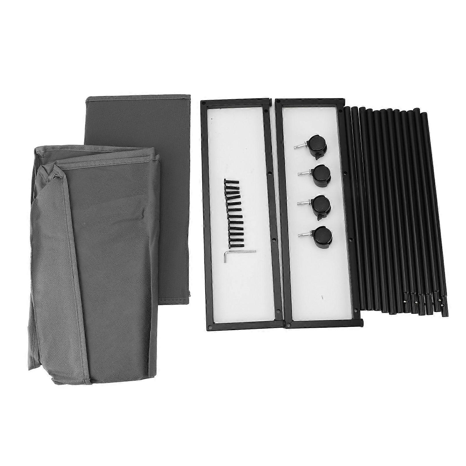 Under Bed Storage Container Large Capacity Space Saving 4 Wheels Under Bed Rolling Drawer with Clear Lid for Clothes Books Gray