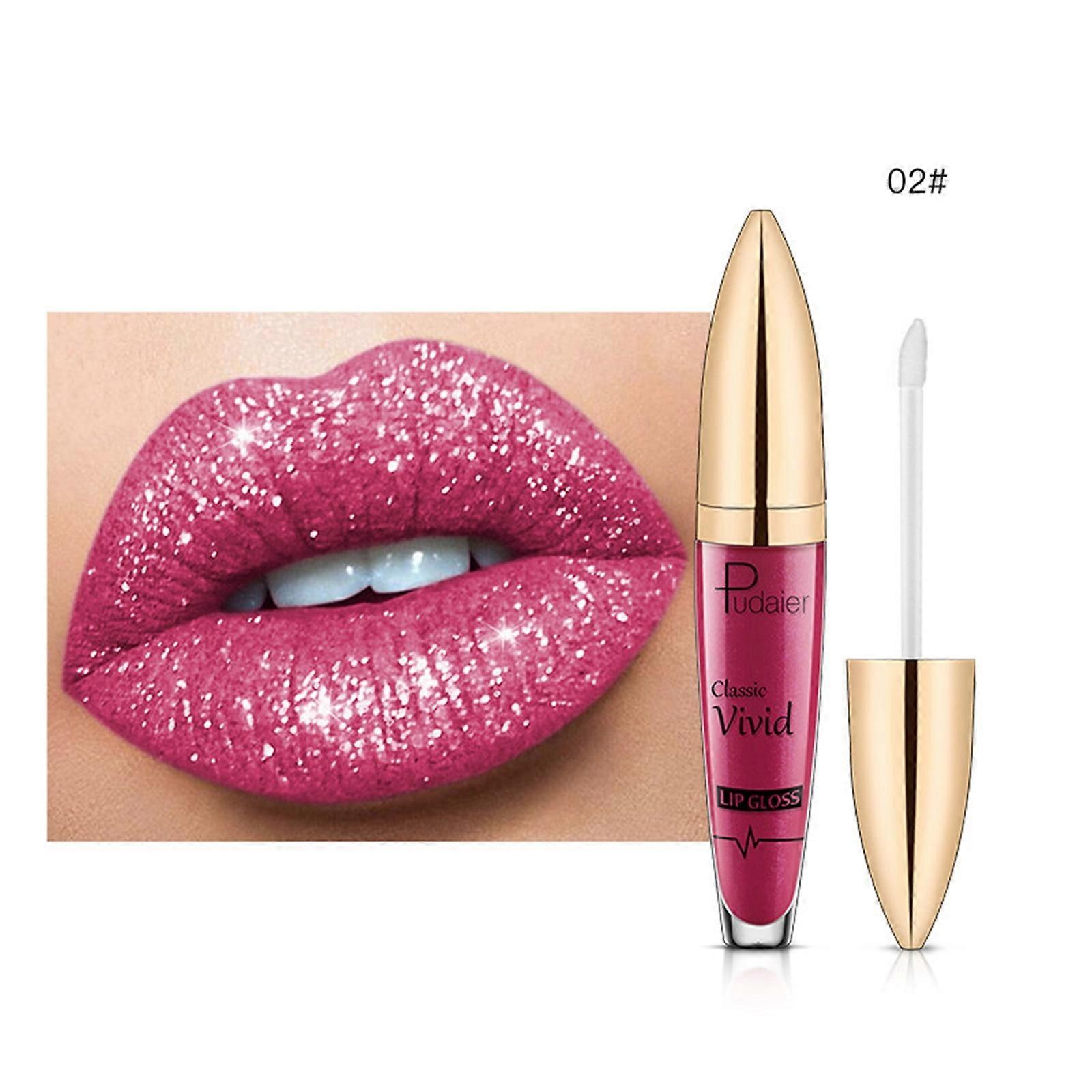 Ycandiee Matte to Glitter Lipstick Set, High Pigment Waterproof Long Lasting, Non-Stick Cup