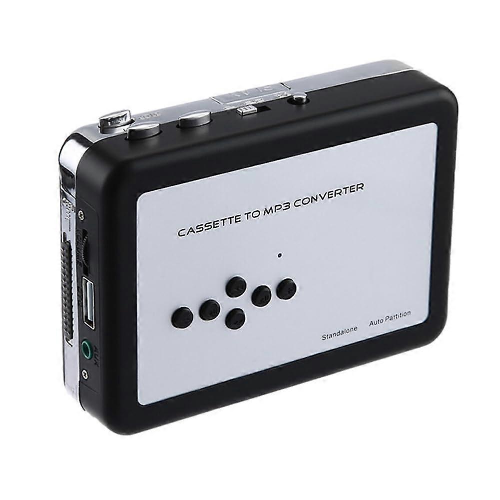 Cassette Tape Music Audio Player MP3 Converter No Computer Required Cassette To MP3 OneClick Conversion