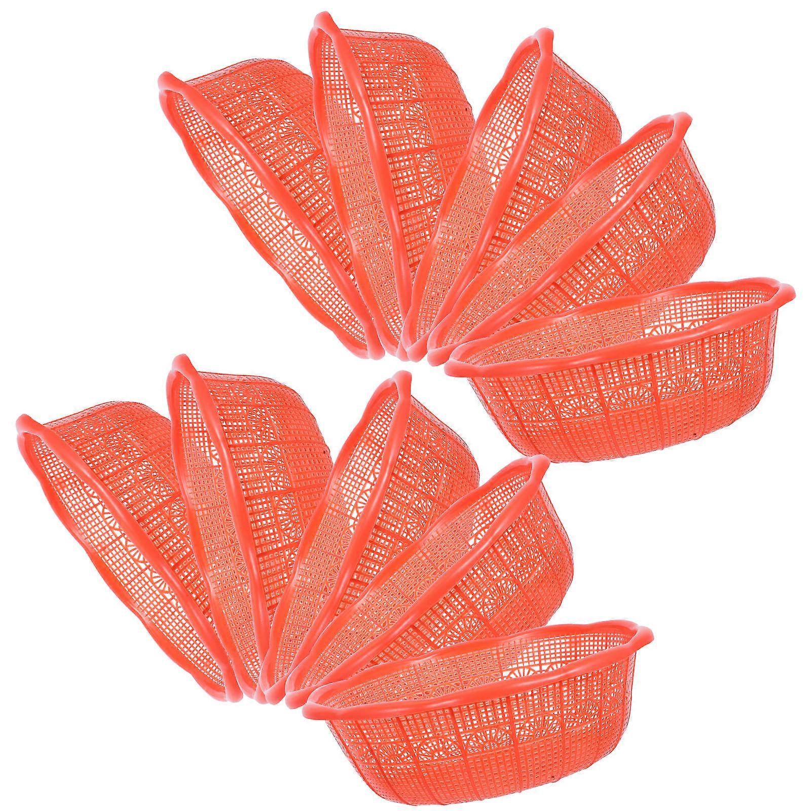 Compact Rice Washer Multi-Functional Kitchen Washing Basket Basin For Kitchen Work 10Pcs