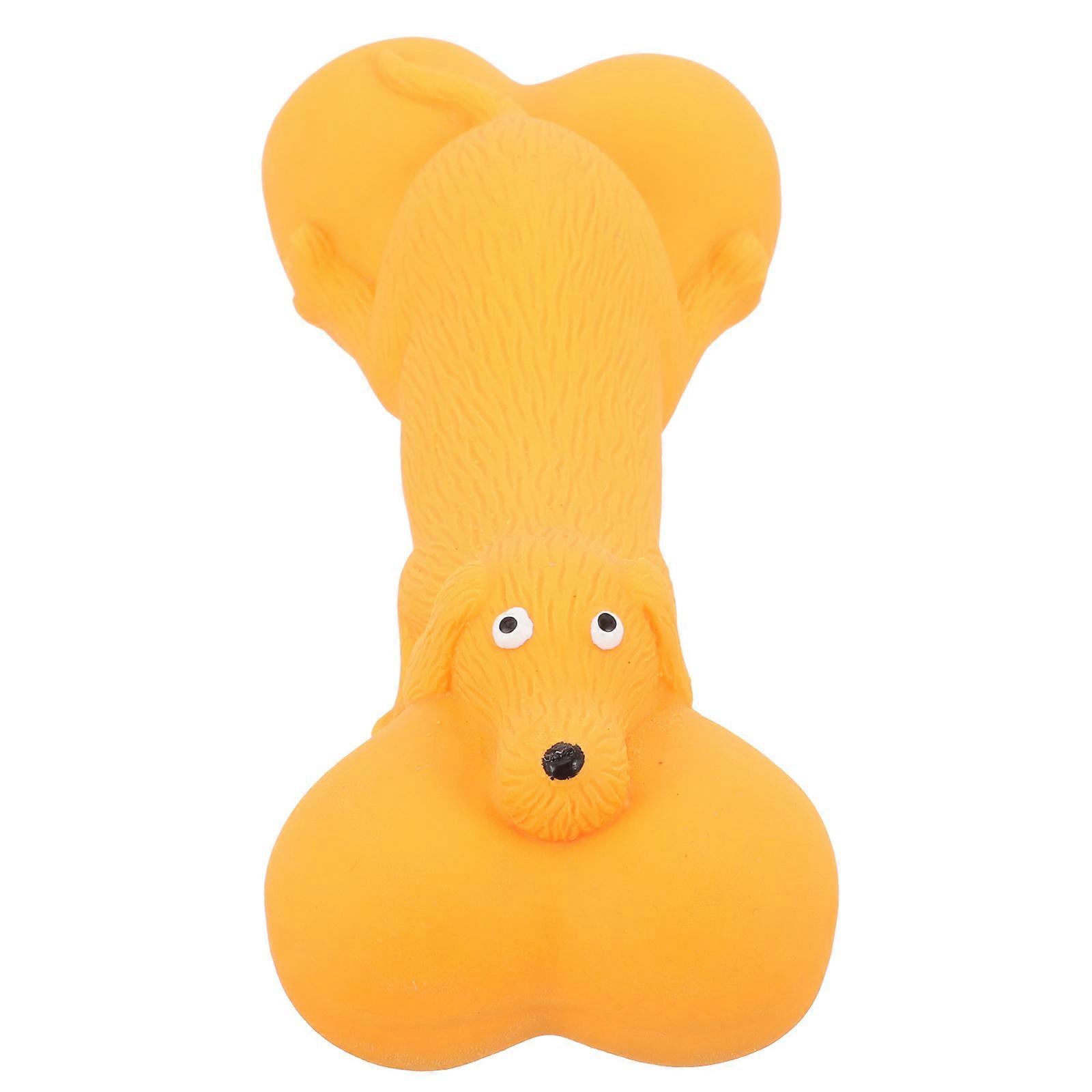 Puppy Toys Interactive Chewing Toy 3Pcs Squeaky Bite-Resistant Latex Plaything
