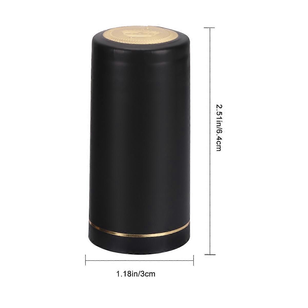 Heat Shrink Capsules 150Pcs For Sealing Suitable For Home Winemaking 30mm Mouth Red