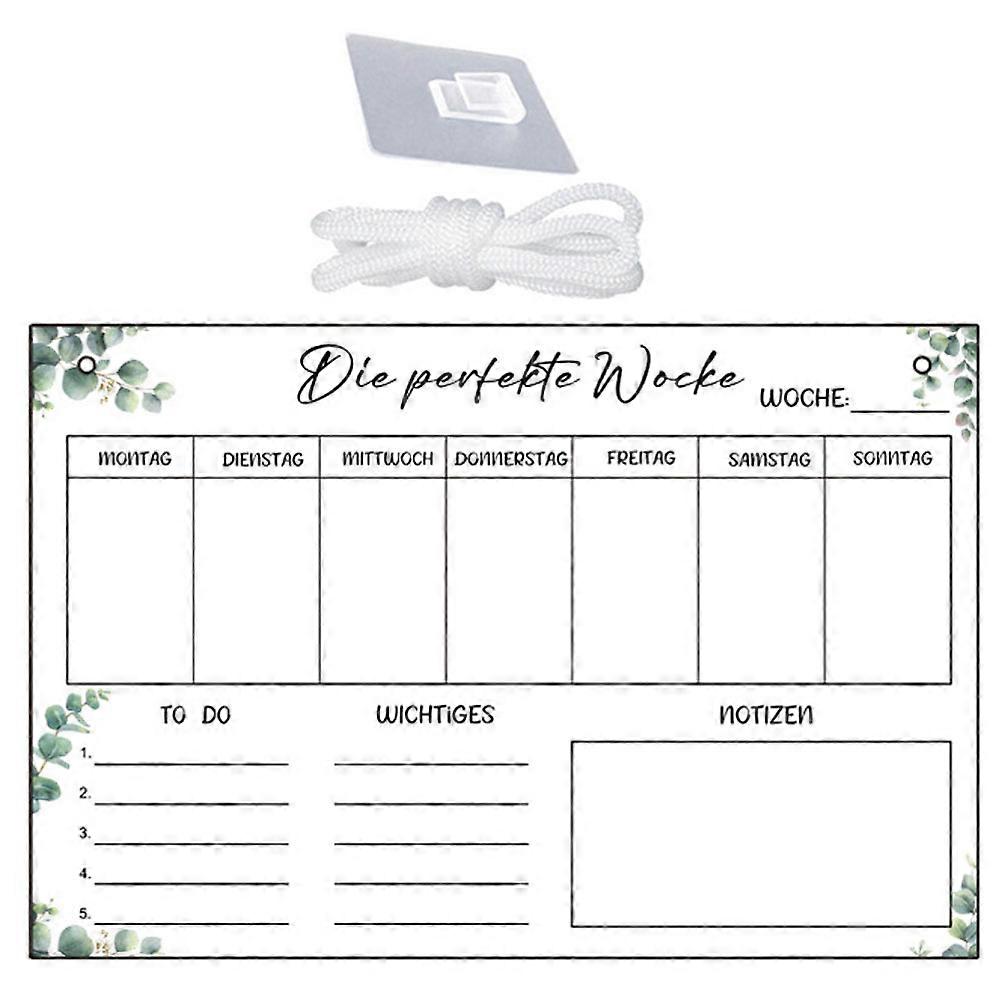 Erasable Wall Mounted To Do List Planner Board For Daily Organizing And Task Management 2 Sets Multi Acrylic