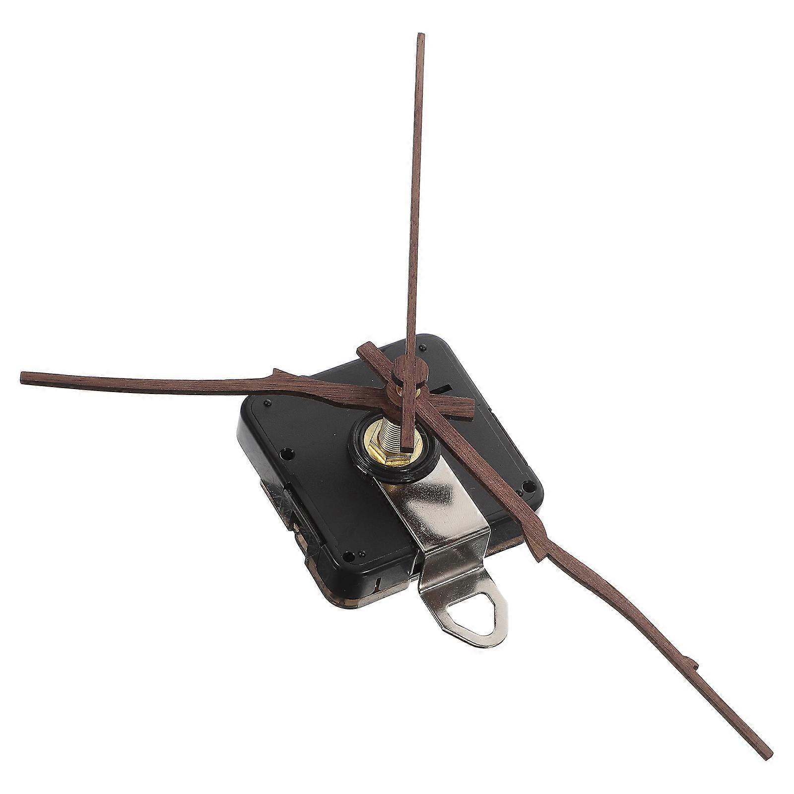 DIY Clock Movement with Wooden Hands for Clock Mechanism Replacement 5Sets