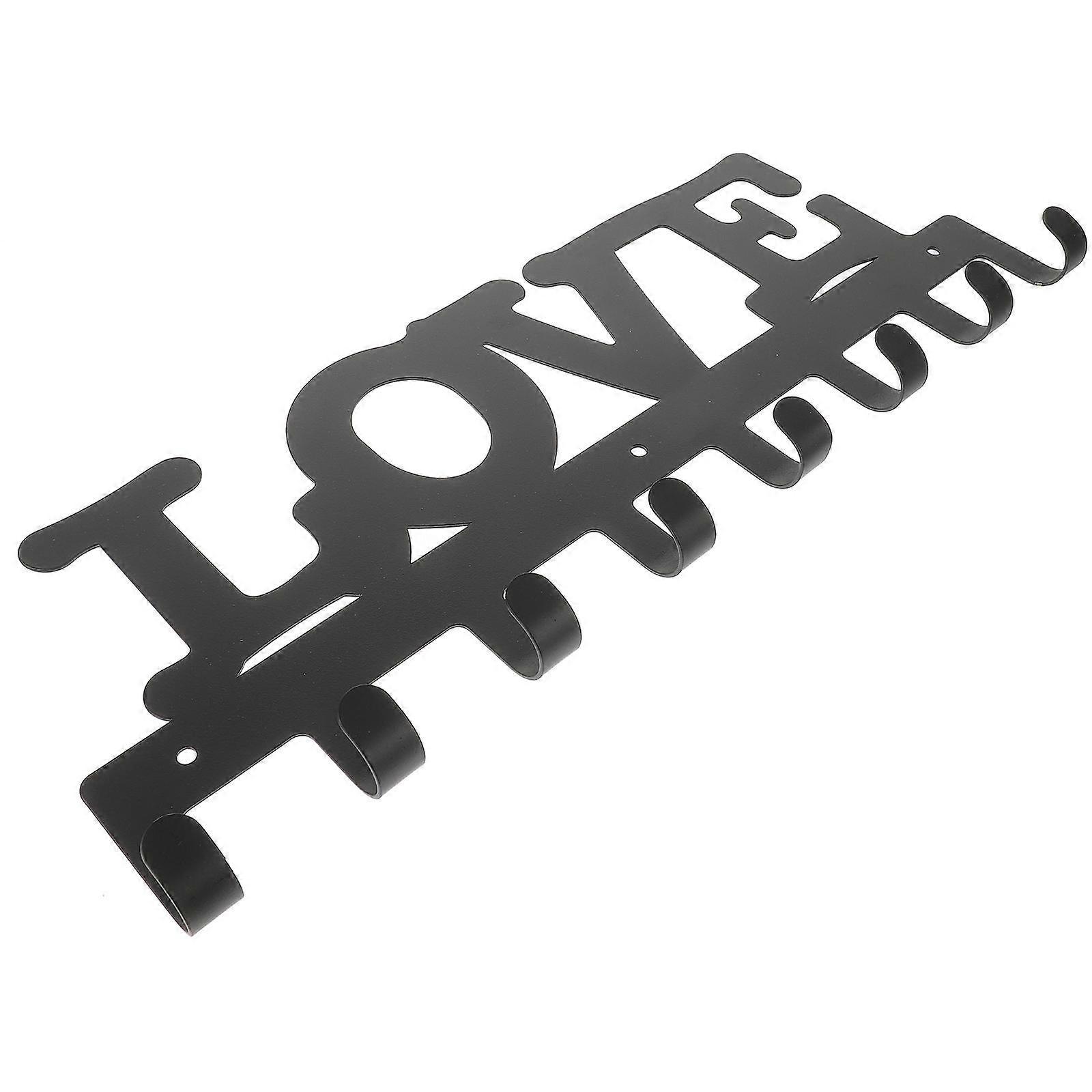 Heavy Duty Iron Wall Hanging Hook 3Pcs for Keys and Coats Ideal for Home Organization in Artistic Style
