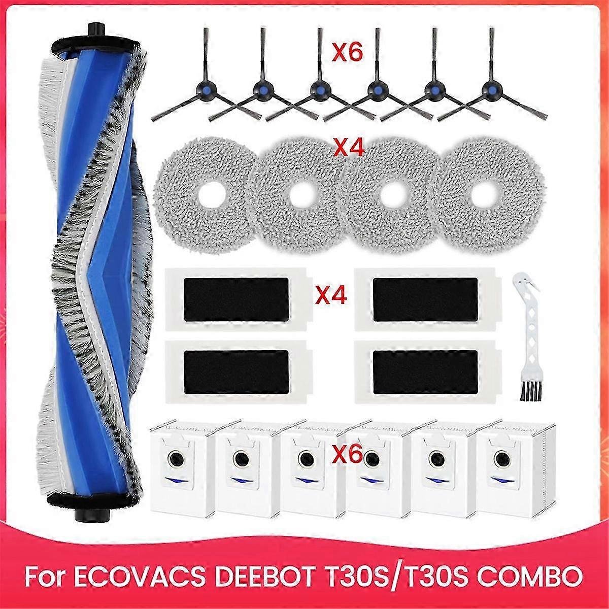 Accessories for T30S/ T30S COMBO Robot Vacuum Replacement Parts