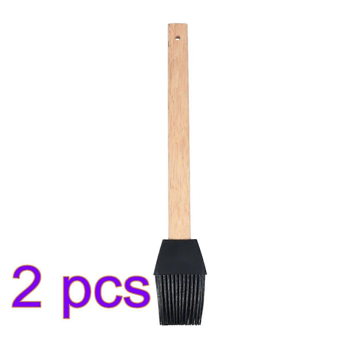 Silicone Barbecue Brush Meat Brush for Black Kitchen Use