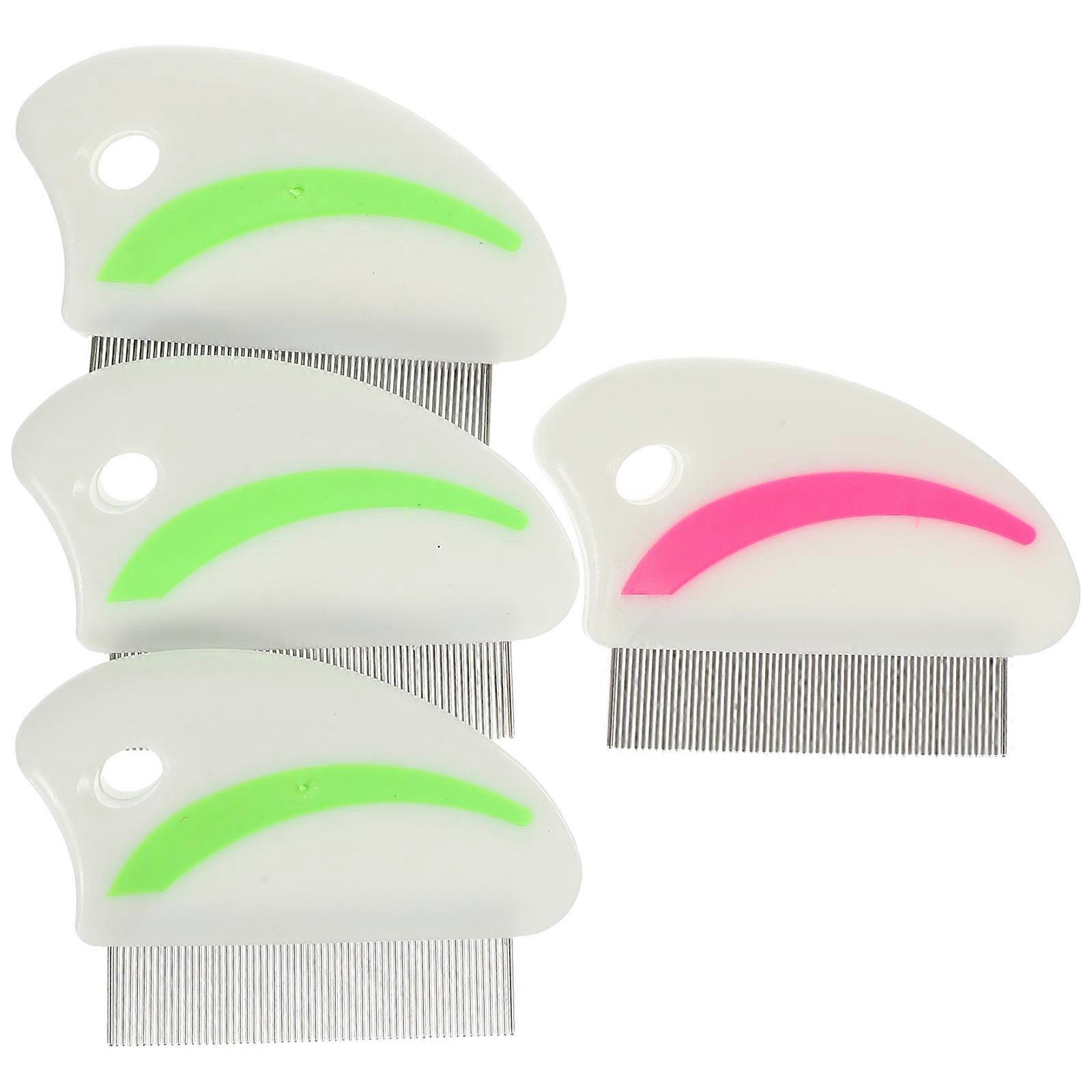 Cleaning Brush Flea Removal Comb for Pet Health 12Pcs Set