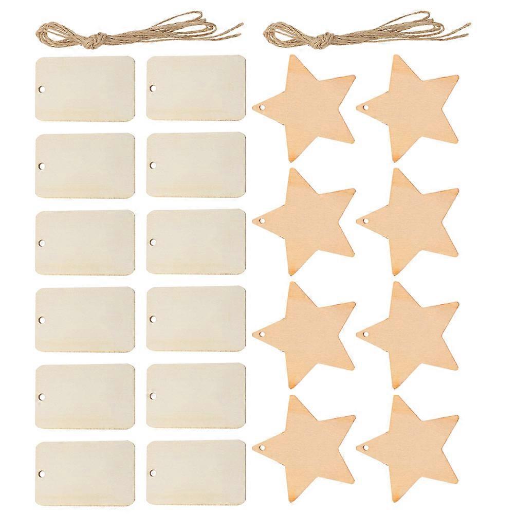 Shaped DIY Slices Wooden Graffiti Chips for Artistic Projects 200Sets