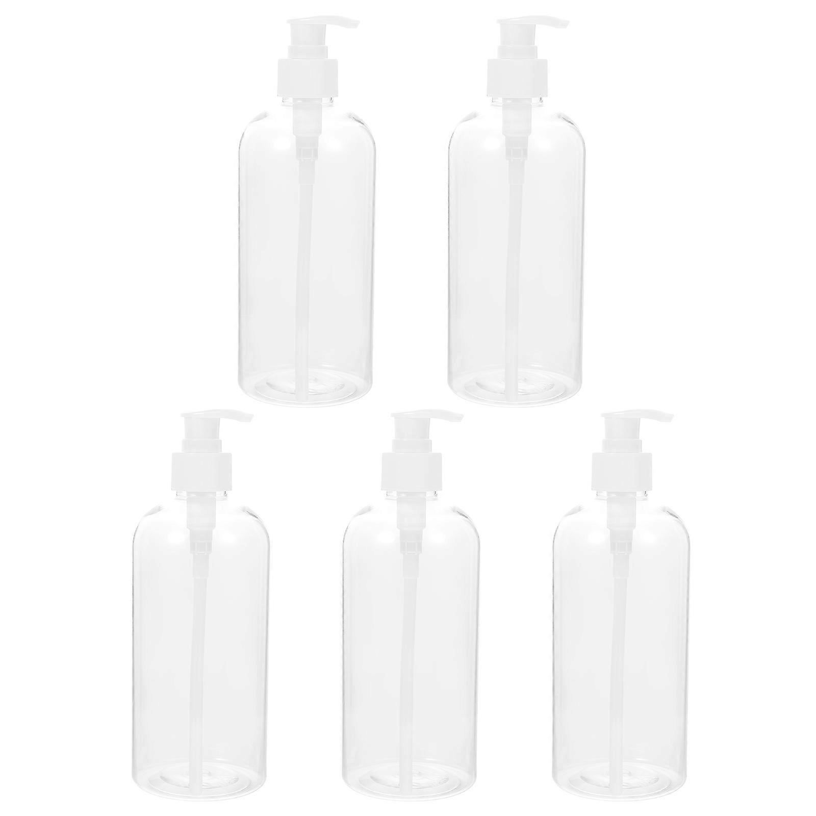 Shampoo Bottles Press Type Bottles for Storage Use 15Pcs with Pump