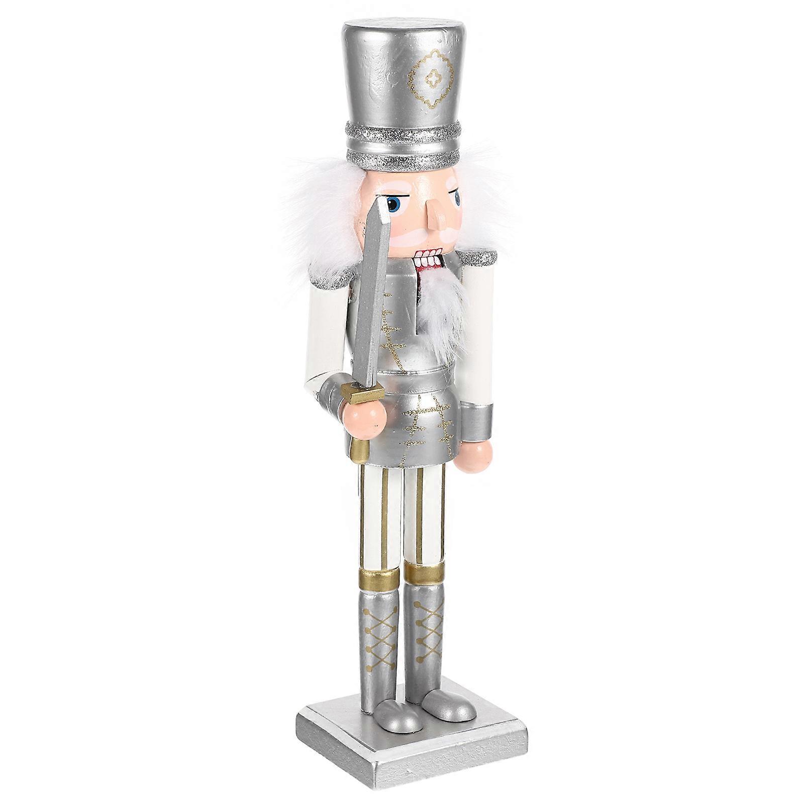 Traditional Nutcracker Wooden Soldier Nutcracker for Decor 4Pcs Lot