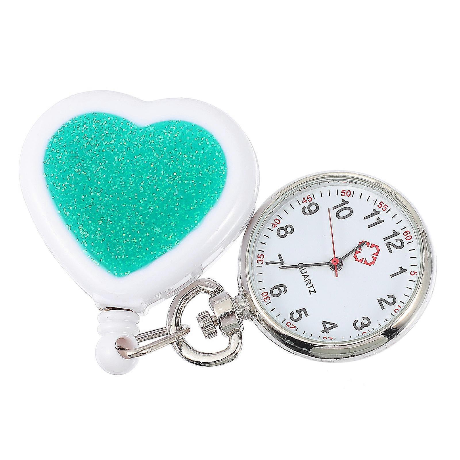 Retractable Doctor Pocket Watch Nurse Watch Practical 2Pcs Pack