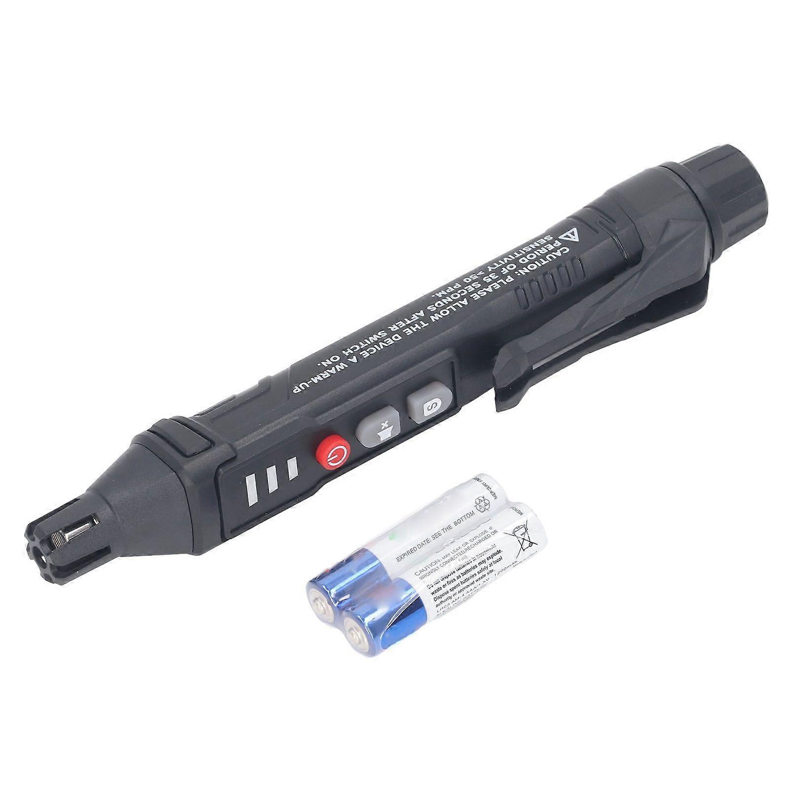 Halogen Gas Detector 501000PPM Sound Light Alarm Air Conditioning Refrigerant Freon Leakage Tester