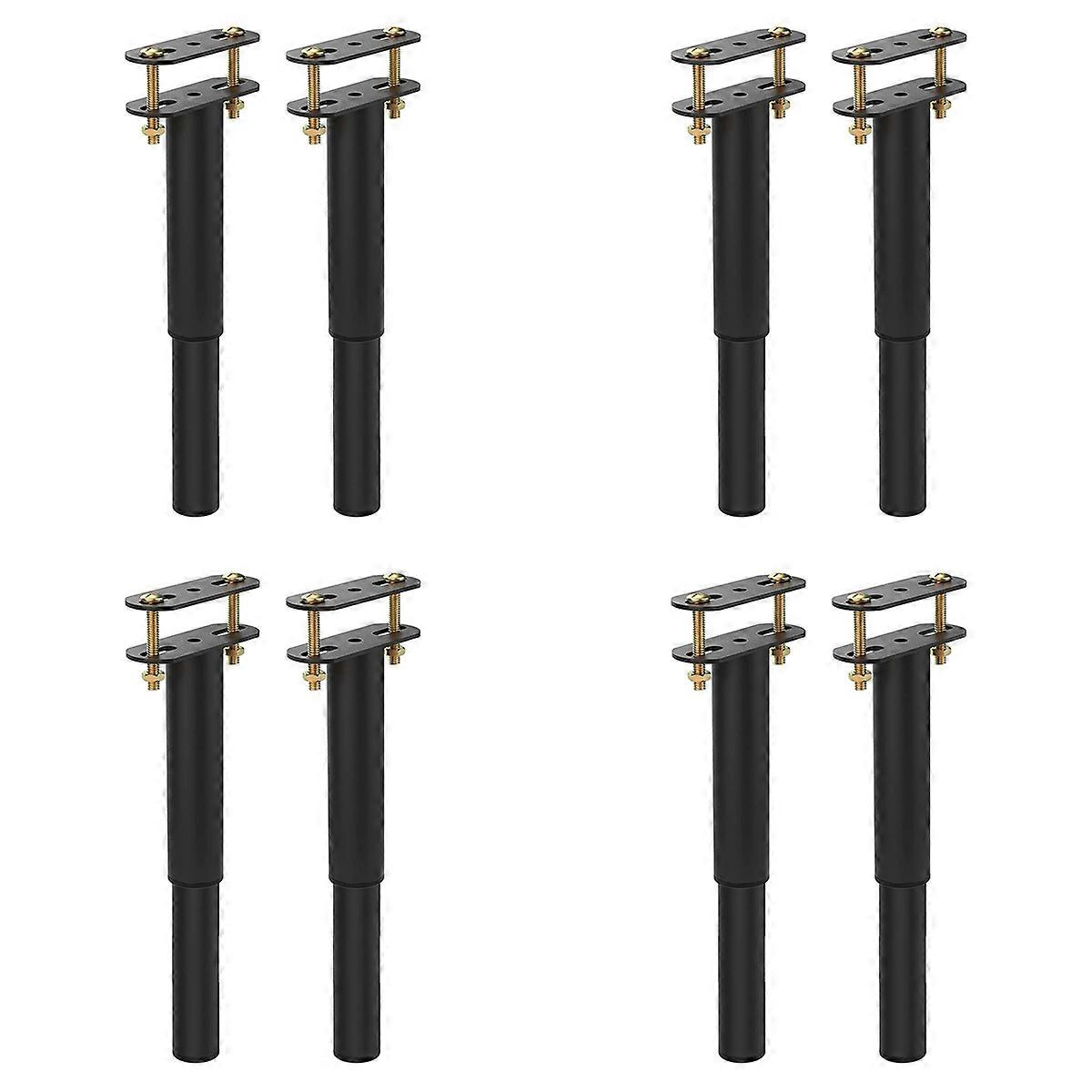 2PCS (7-13.5Inch) Adjustable Metal Bed Frame Support Legs