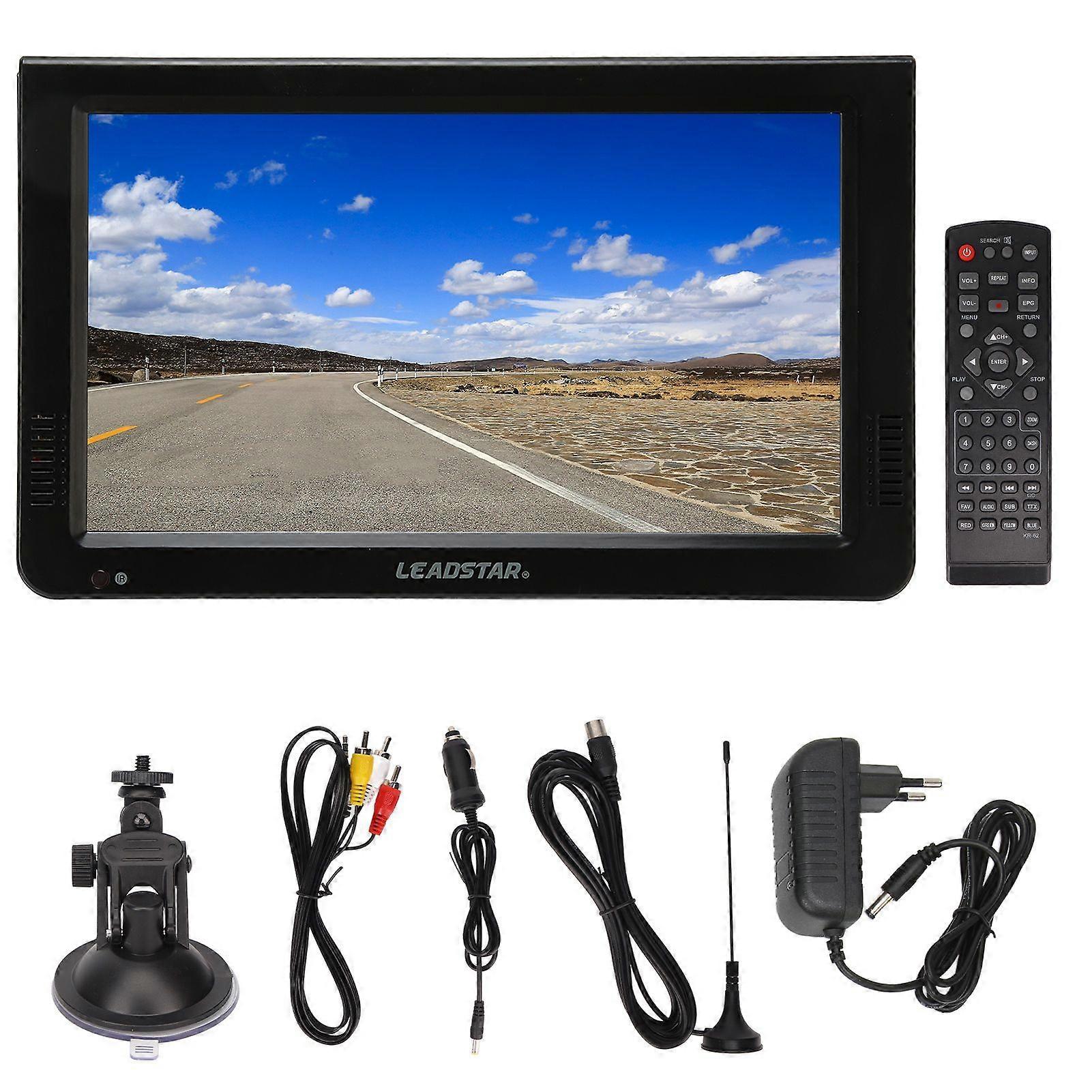 ISDB Portable TV 10 Inch Rechargeable High Sensitivity Tuner LED Digital TV with Stand for Home Car