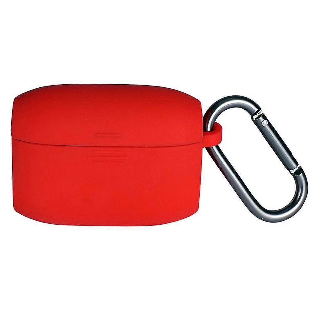 Red Silicone Earphone Case Cover for Active 65t with Protective Function 3Pcs