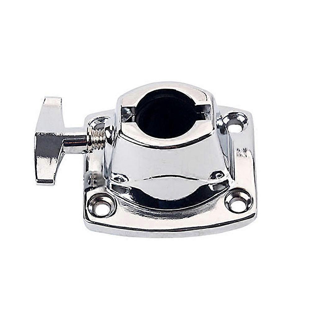 Tom Cymbal Holder Clamp for Drum Parts 3Pcs Silver Replacement Accessory