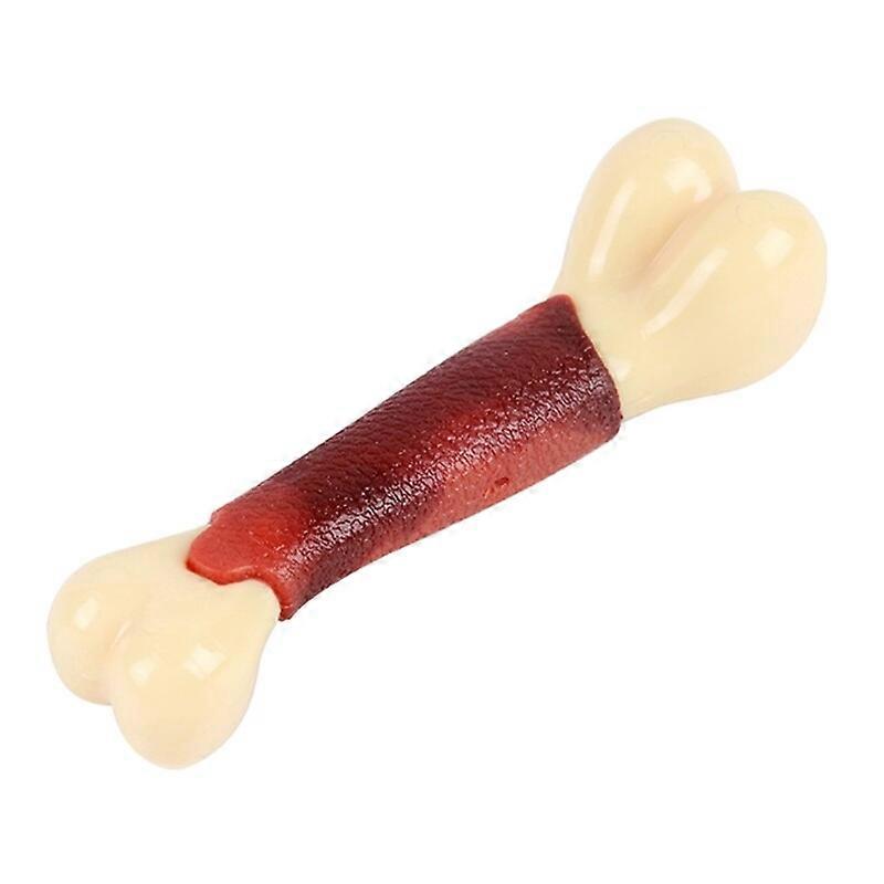 Dog Chew Toy for Bone Toy Beef Flavor Toothbrush for Small Dogs Teething