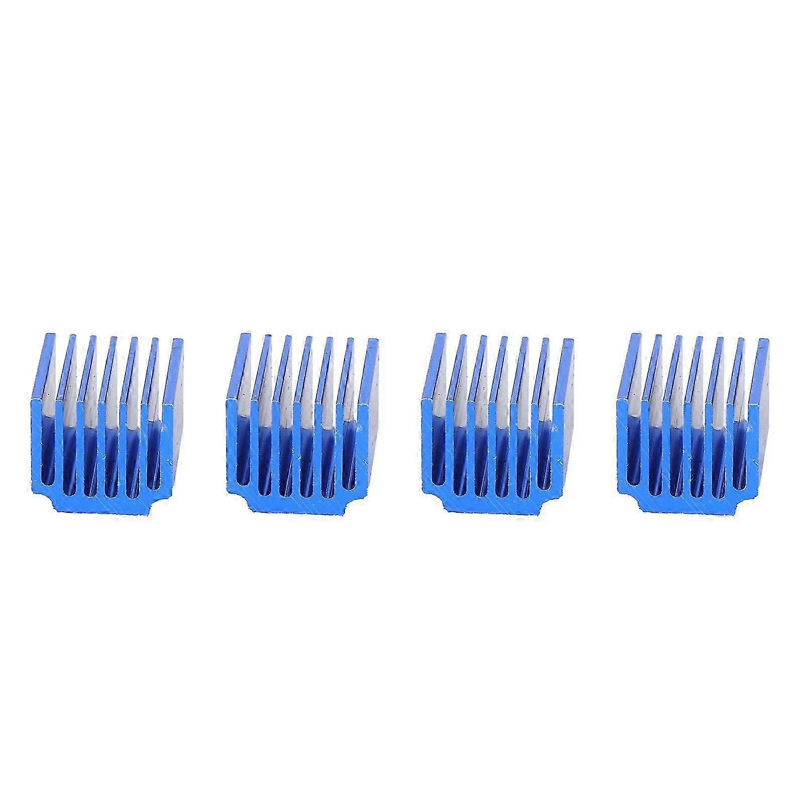 4pcs Heatsink Mini Cooler with Thermal Conductive Adhesive Tape for TMC 2100/2208 LV8729Stepper Motor Driver