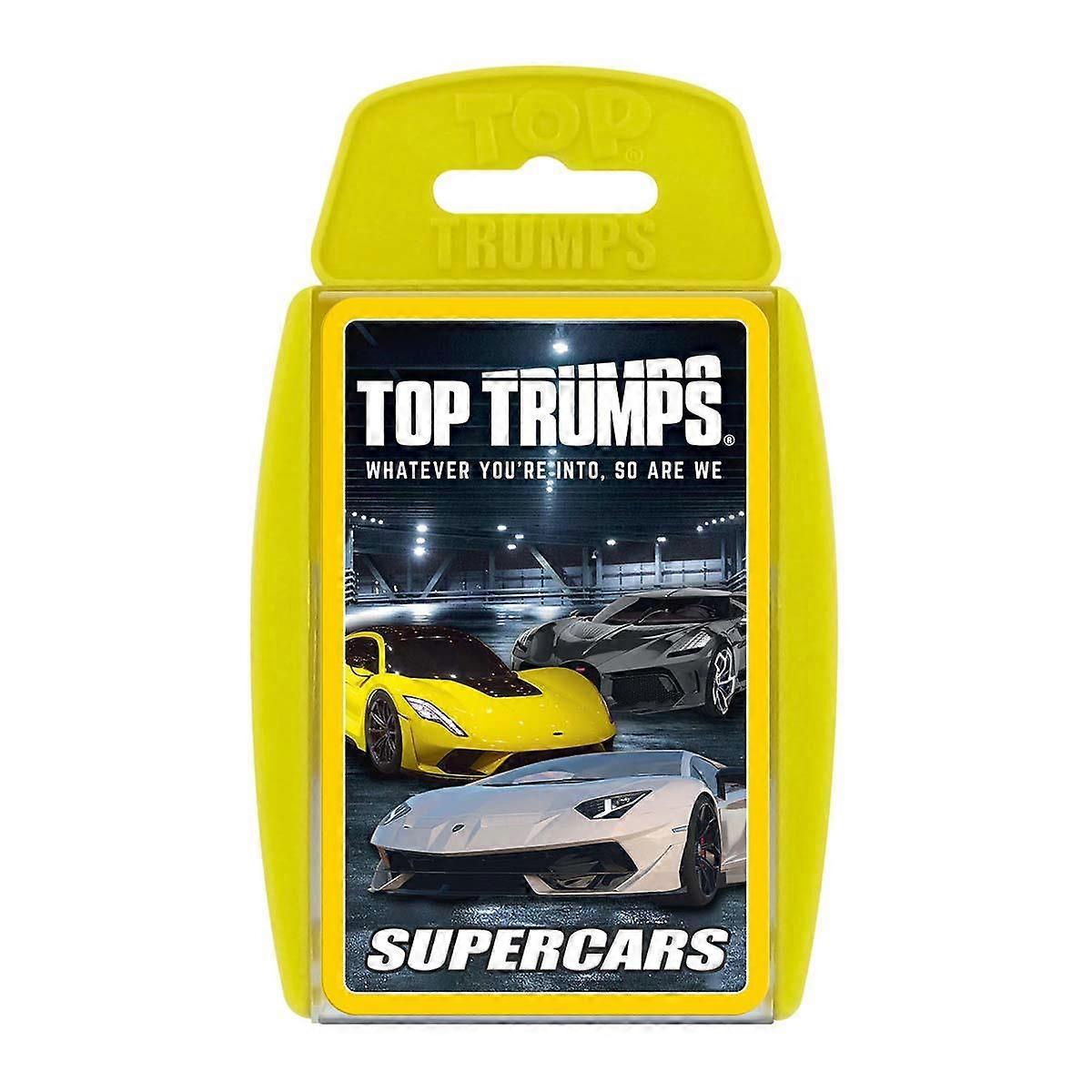 Supercars Top Trumps Card Game