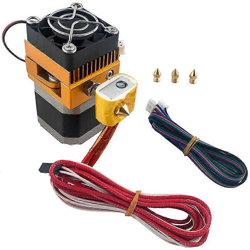 MK8 Extruder Hotend Kit with 0.2/0.3/0.4/0.5mm Nozzle Print Head