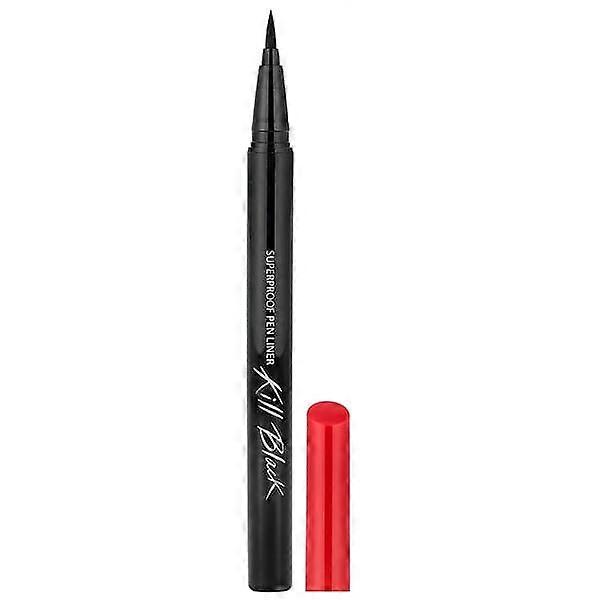 Clio, Superproof Pen Liner, Kill Black, 01 Black, 0.01 fl oz (0.55ml)