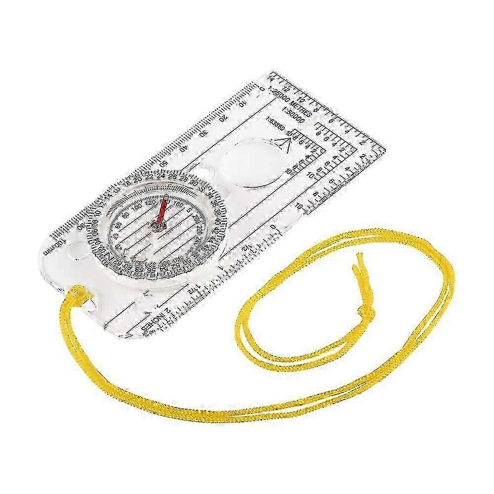 Magnifying Orienteering Compass Navigation Map Reading Cadet Hiking 25-26