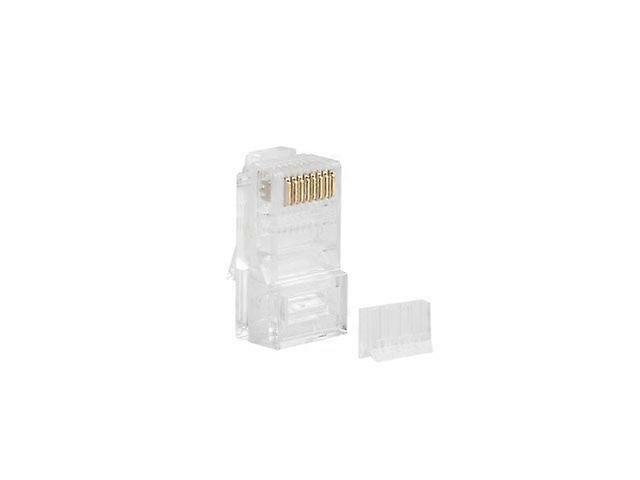 Lanberg Plu-6000 Conector de cable RJ-45 Transparente