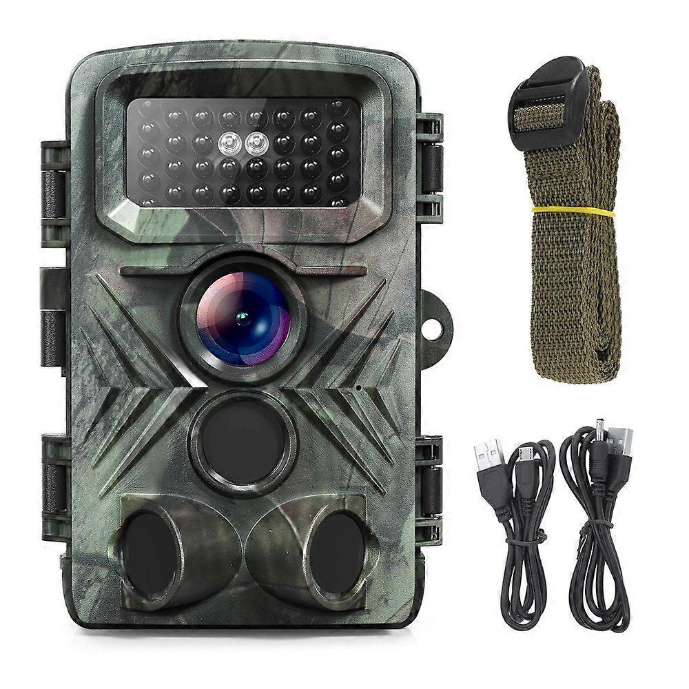 Trail Camera Multi-function Outdoor Huntings Animal Observation House Monitoring Camera Ip66 Waterproof With 34 Infrared Lights Camera