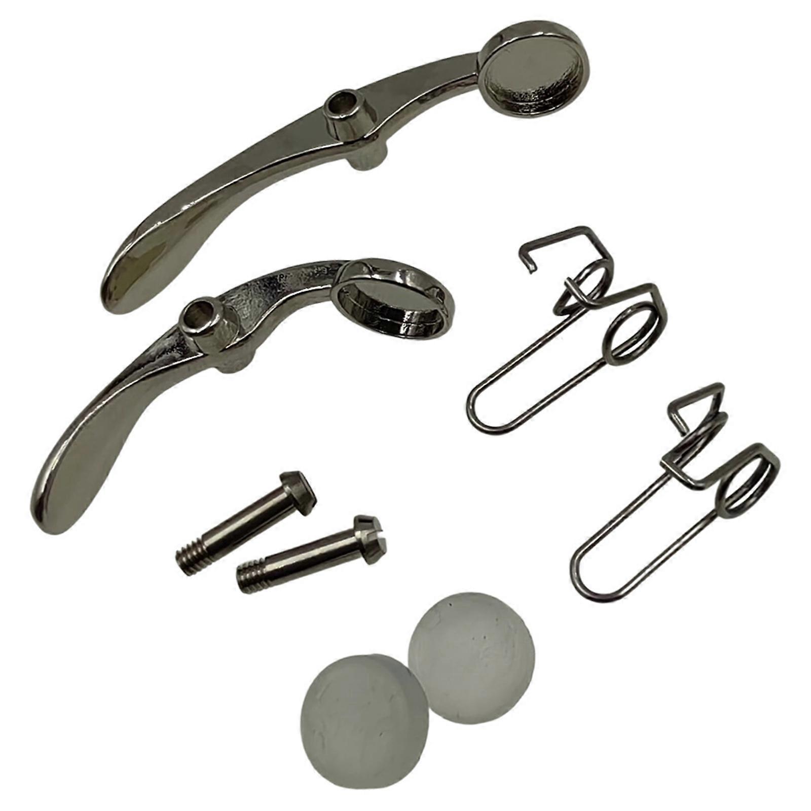 Trumpet Tillbehör Reparation Part Set Vattenavlopp Flödeskontroll Byte Verktyg Metall Design Brusreducering Teknik Flerfärgad