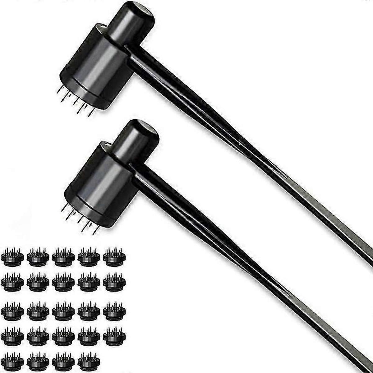 7 نجوم إبرة & بلوق زهر جلدية مطرقة (2 صندوق / 26 قطعة)