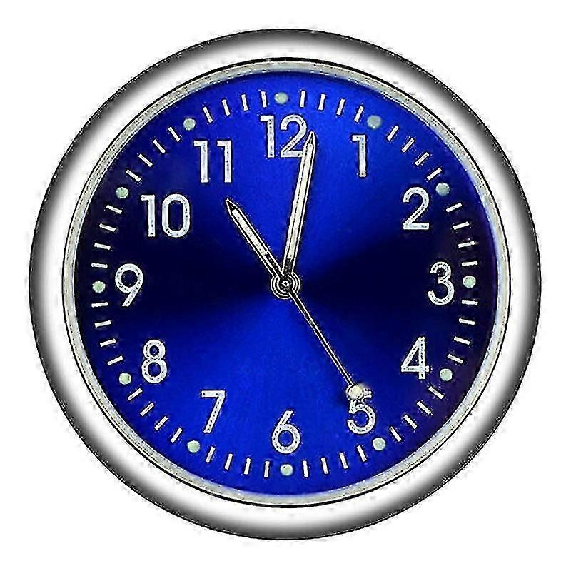 Car Clock Car Clock Luminous Mini Automobiles Internal Stick-On Digital Watch Mechanics Quartz Cloc