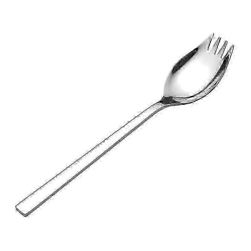 2 In 1 Stainless Steel Fork Spoon Set For Kitchen Use