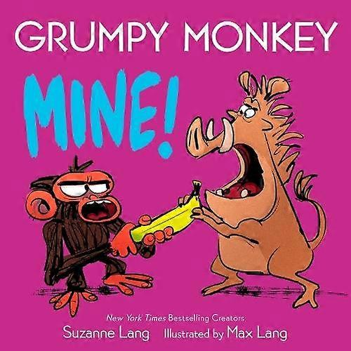 Grumpy Monkey Mine by Max Lang Board book Book