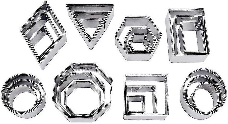 Mini Geometric Cookie Cookie Cutter Set
