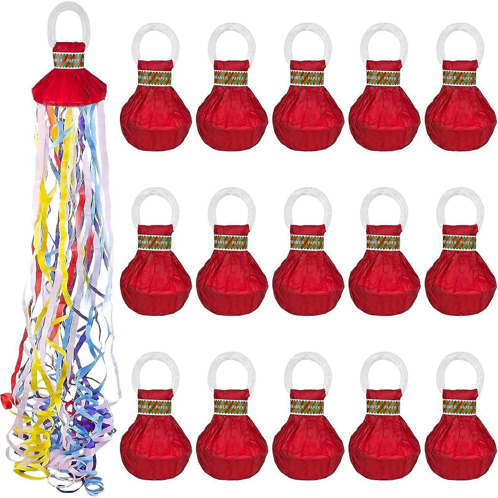 15Pieces Reusable Paper Toss Ribbons For Celebration Event Easy Cleanup Party Decorations Event Decoration Essential Multicolor