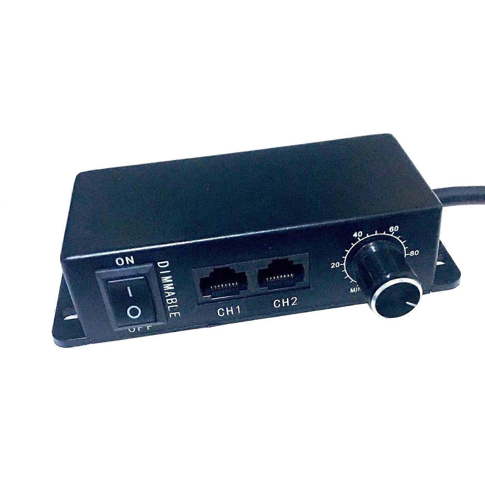 Rotary Dimmer switches  Adjustable Sync Controller Rotary Dimmer Controller Plastic for Dimmable LED Grow Lights Ballasts Multicolor