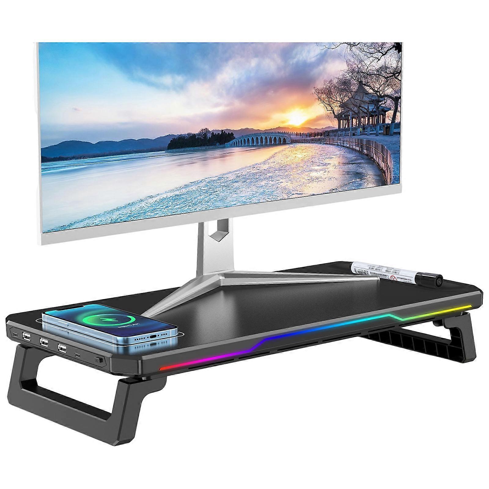 Heavy Duty Base Equipped With Charging Station Customization And Hassle Mechanism  Black