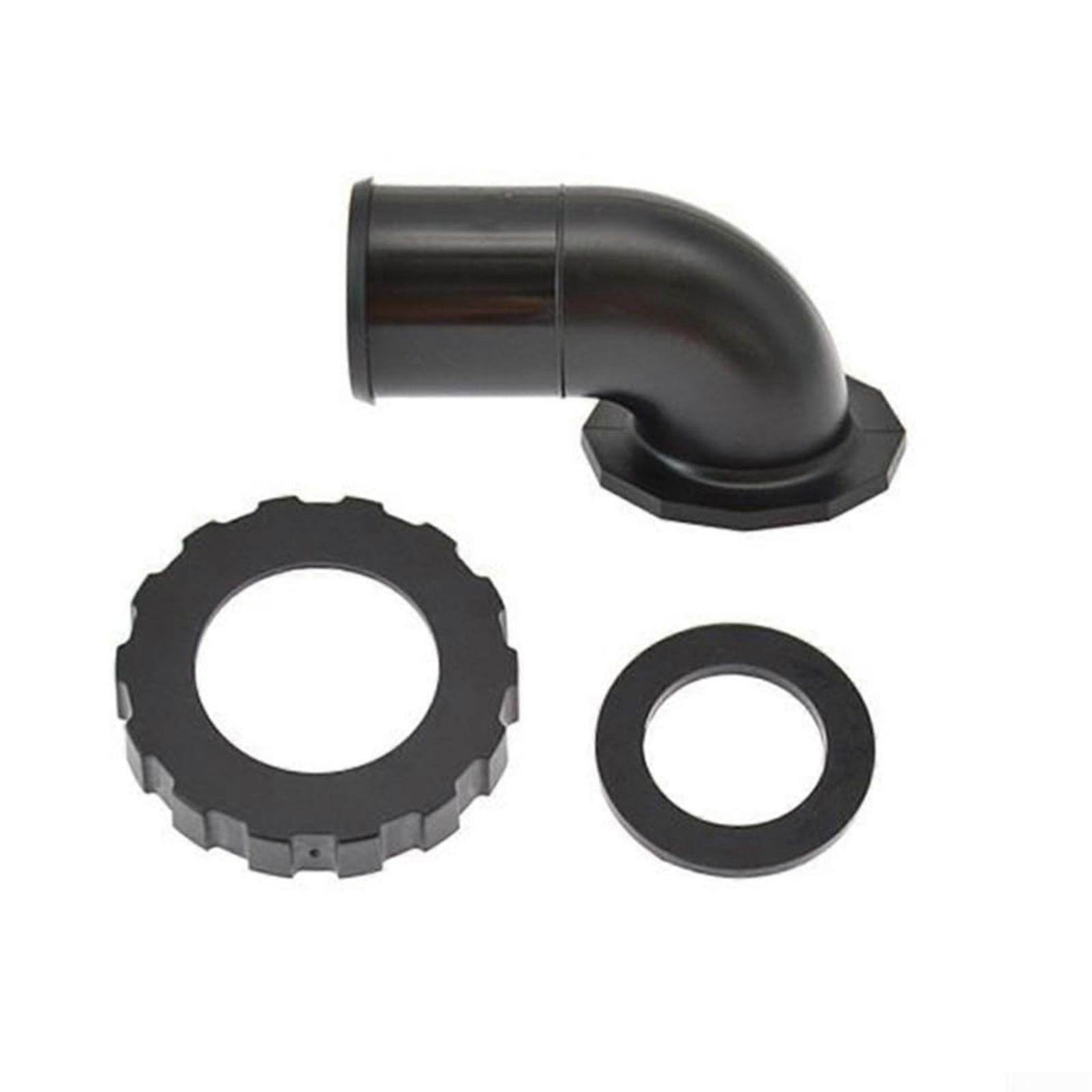 Nylons Diving Pipe Elbow Airways Hose Seal Rings Nut Waterproofed Hose Connector for Scubas Diving Hose Connection Multicolor