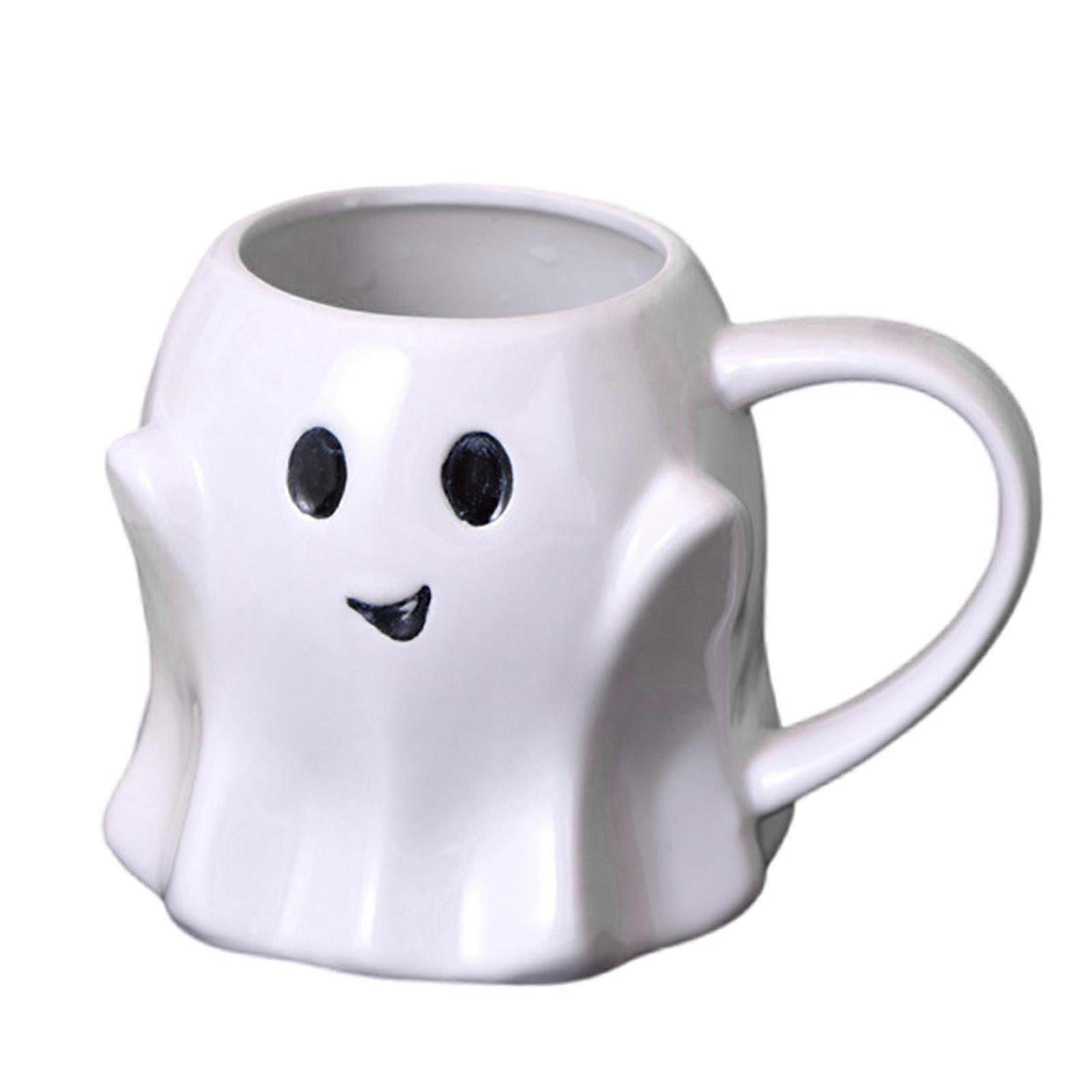 Themed Cartoon Ceramic Cup Insulated For Coffee Hot Multicolor