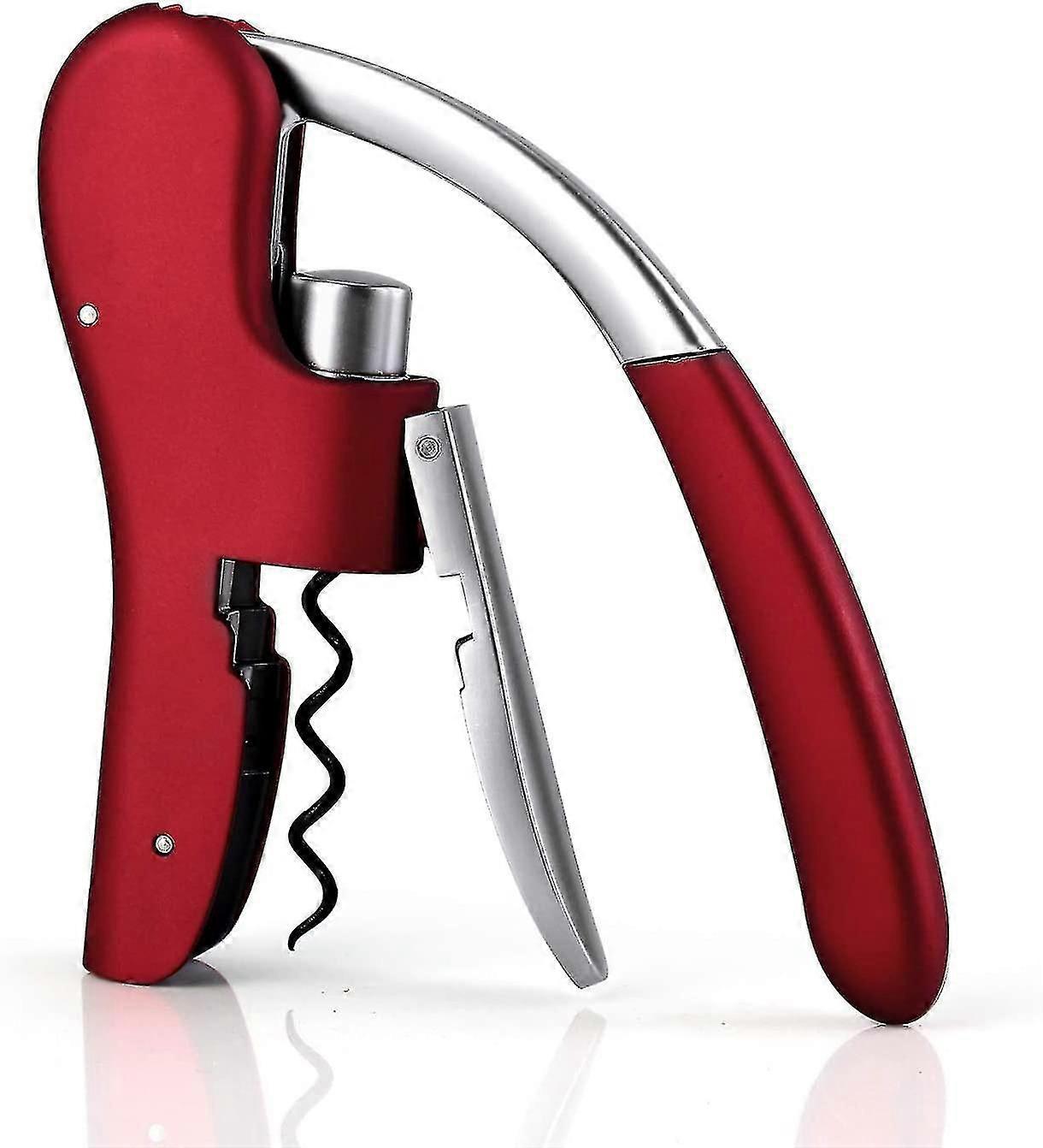 Wine Corkscrew Set-zinc Alloy Wine Corkscrew Set (red)