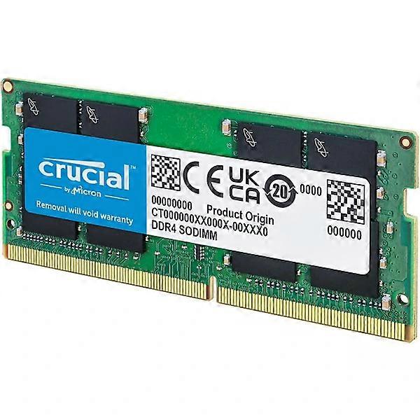 Module de mémoire Crucial 4 Go DDR4 SDRAM (dernier modèle 2025) - 4 Go - DDR4 SDRAM - 2666 MHz DDR4-2666/PC4-21300 - 1,20 V - Non-ECC - YC non tamponné