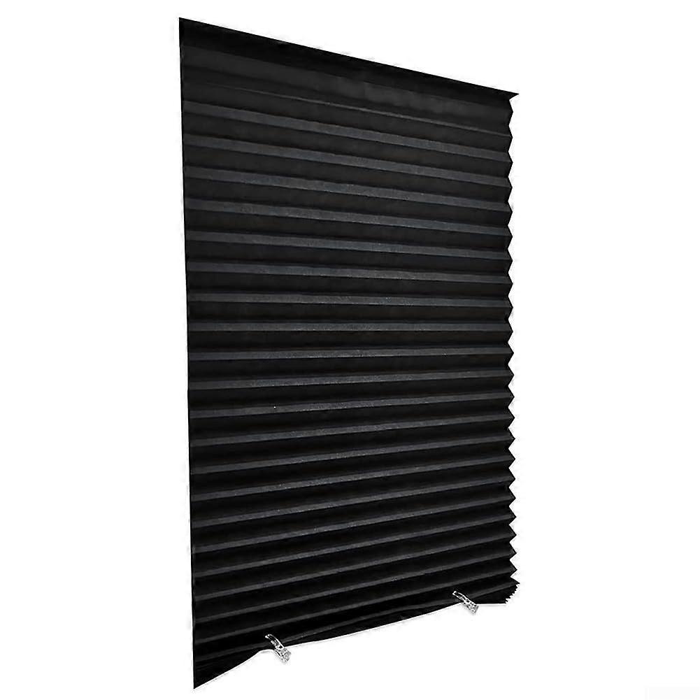 Blackout Self Adhesive Window Blinds for Full Light Blocking in Offices and Dorms 60x180cm