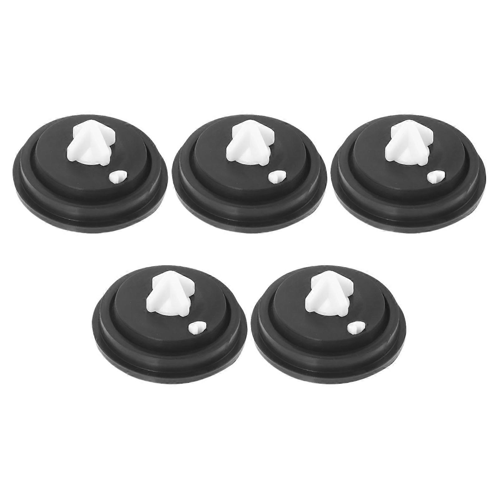 5pcs Cistern Inlet Valves Diaphragm Washers Universal Cistern Part Quick Installation for Home & Public Restroom Repairs Multicolor