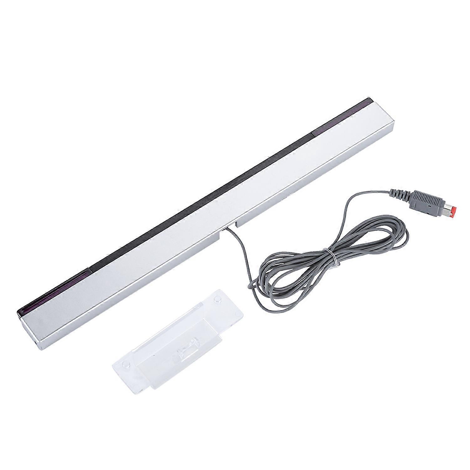 Infrared IR Signal Ray Sensor Bar Wired Receiver &amp; Stand for Nintendo WII Console