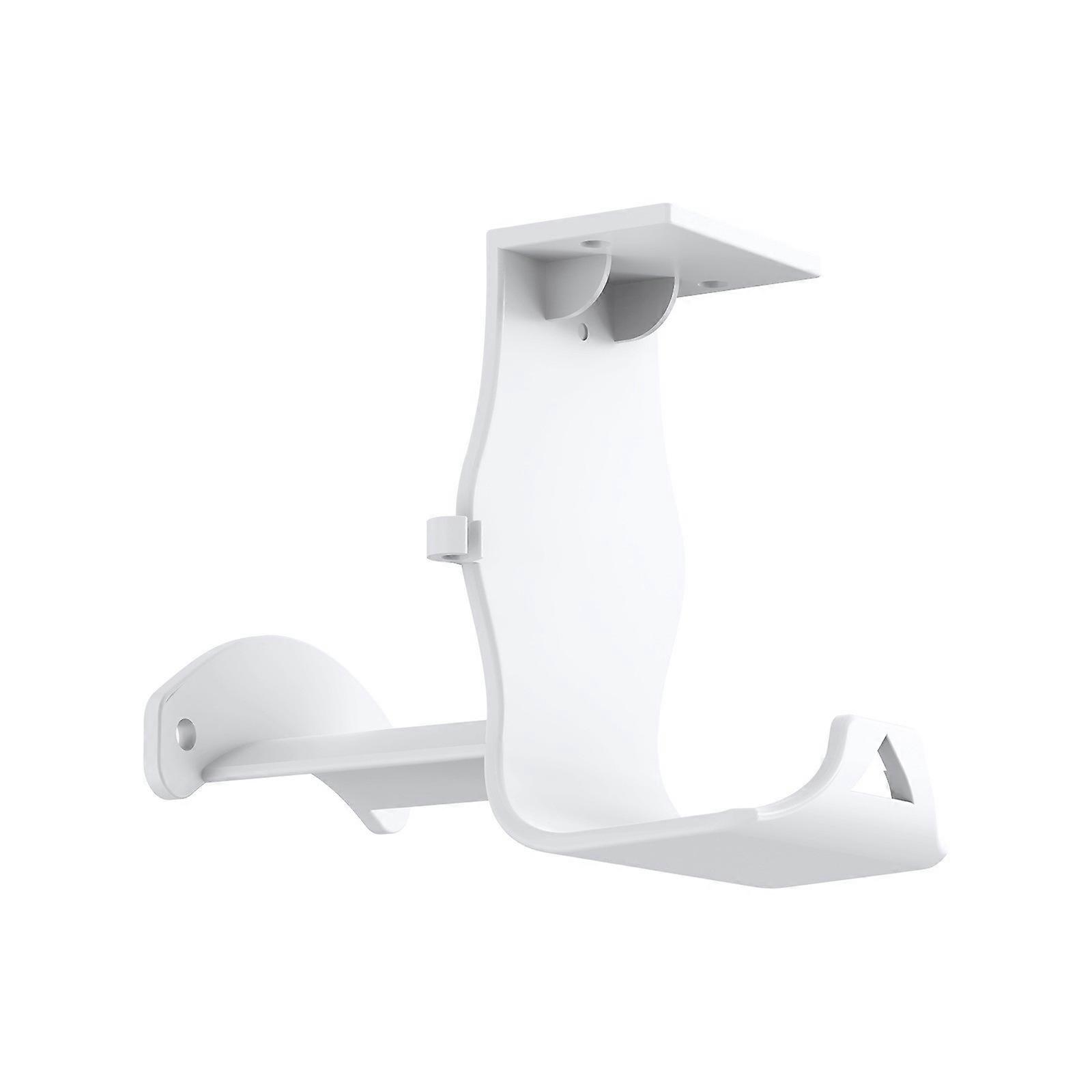 מחזיק אוזניות גיימינג Raack לאחסון מתחת לשולחן ולקיר חיסכון במקום עיצוב מתלה אוזניות לבן