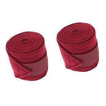 Durable AntiChafing Equine Leg Protectors With Elastic Belt For Active Horses  Red