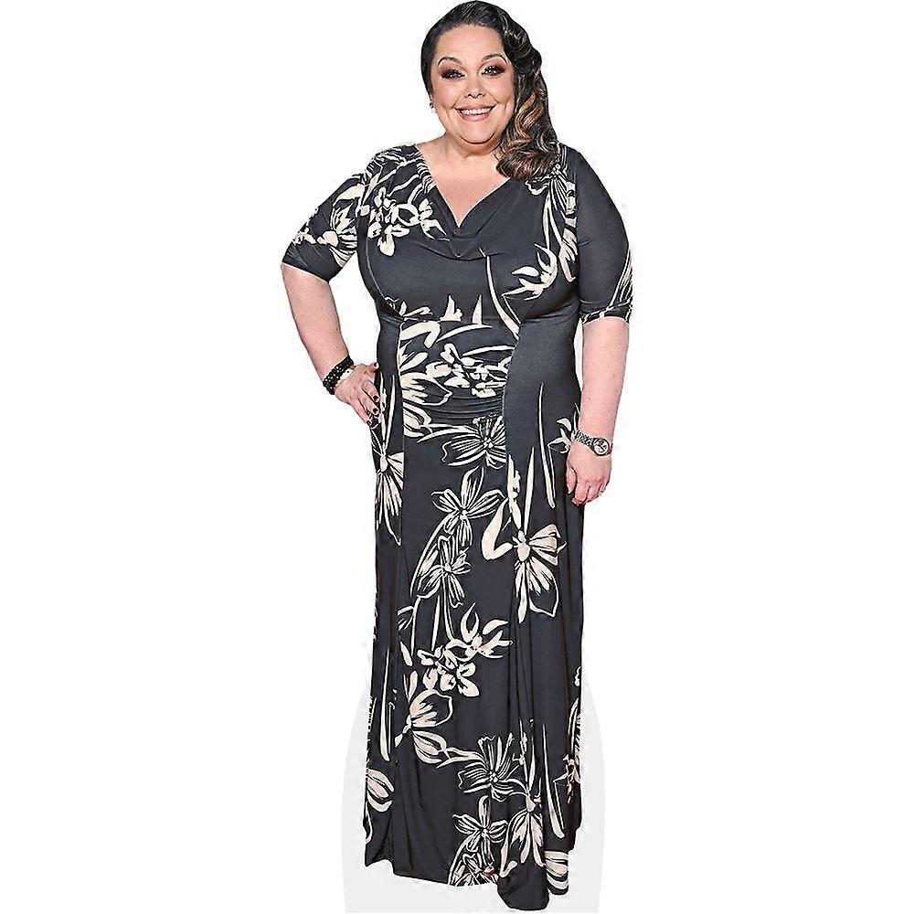Lisa Riley (Long Dress) Cardboard Cutout (lifesize OR mini size). Standee. Stand Up.